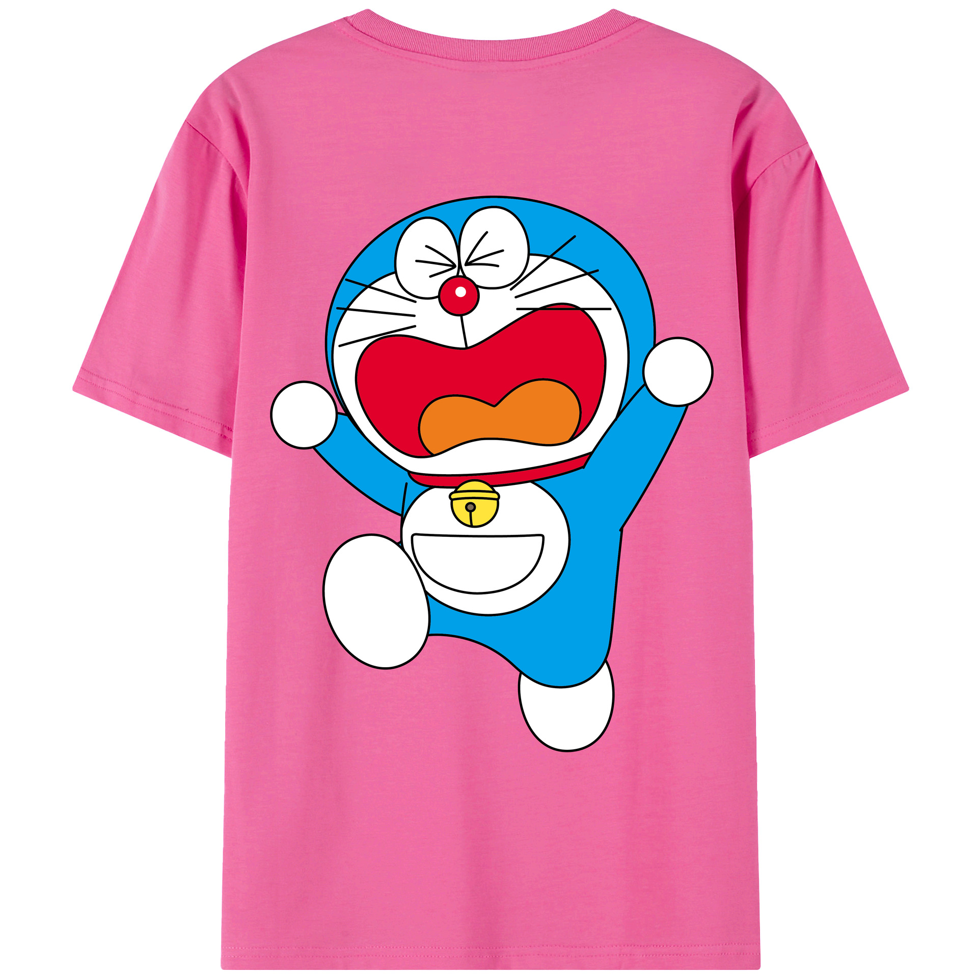 （画像用） ドラえもん Doraemon レディース半袖Tシャツ(バックプリント)